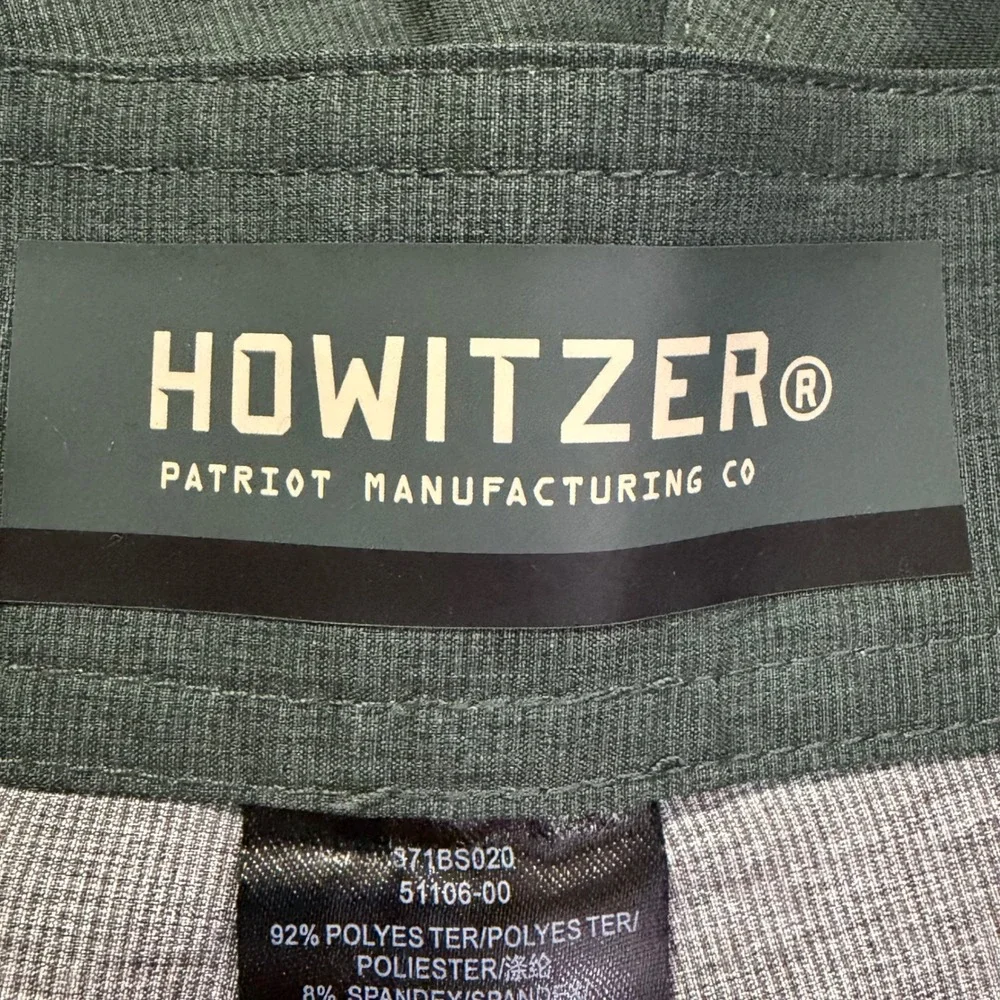 Howitzer We The People Board Shorts Mens 32 Green Patriot Flag 371BS020